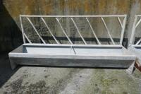 10' FREESTANDING FEED BARRIER/TROUGH - 4