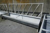 10' FREESTANDING FEED BARRIER/TROUGH - 5