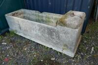 6' LONG CONCRETE WATER TROUGH - 4