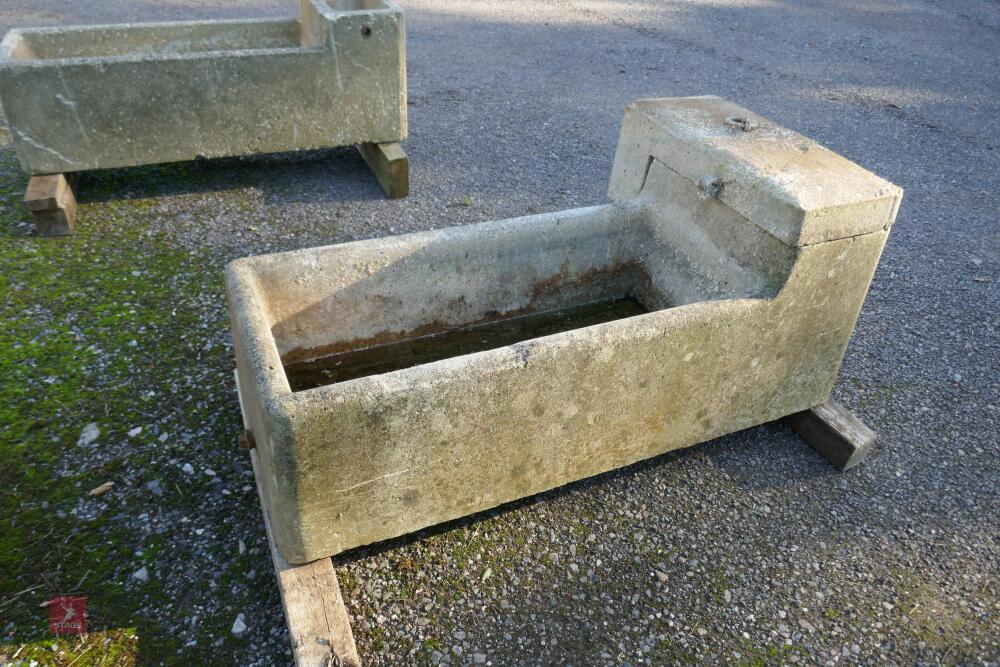 4' LONG CONCRETE WATER TROUGH