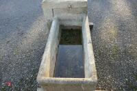 4' LONG CONCRETE WATER TROUGH - 2