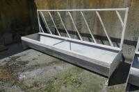 10' FREESTANDING FEED BARRIER/TROUGH