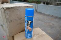 3 BOXES- BLUE TOP MARKER LIVESTOCK SPRAY - 3