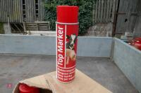3 BOXES- RED TOP MARKER LIVESTOCK SPRAY - 3