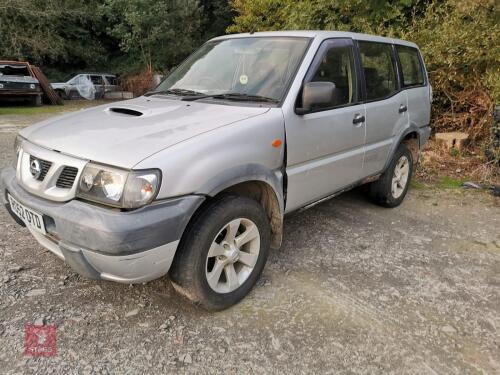 52 PLATE NISSIAN TERRANO 2.7 DIESEL