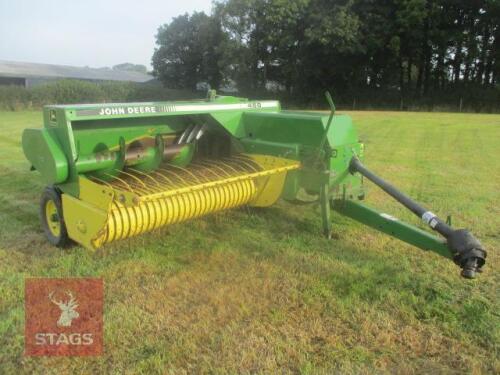 JOHN DEERE 456A COVENTIONAL BALER