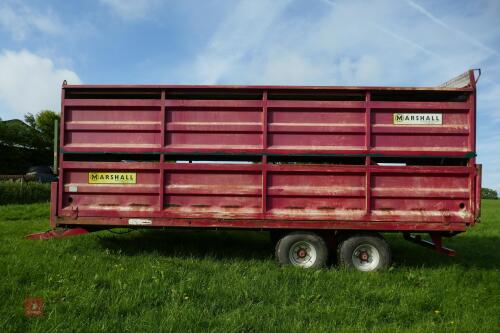 2004 MARSHALL 21FT LIVESTOCK TRAILER