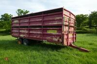 2004 MARSHALL 21FT LIVESTOCK TRAILER - 14