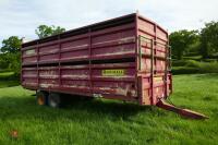 2004 MARSHALL 21FT LIVESTOCK TRAILER - 42