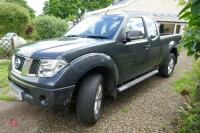 2009 NISSAN 2.4L DIESEL EXT CAB PICK UP