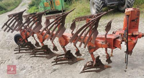 KRONE MUSTANG 140/5 4 FURROW PLOUGH