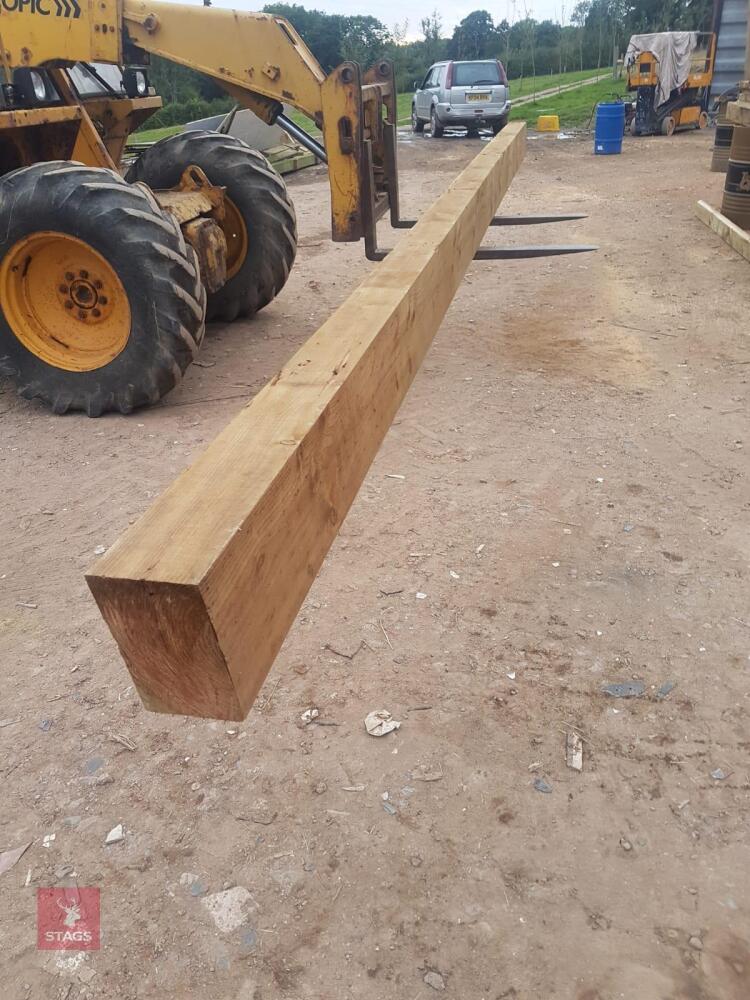 LARGE WOODEN BEAM