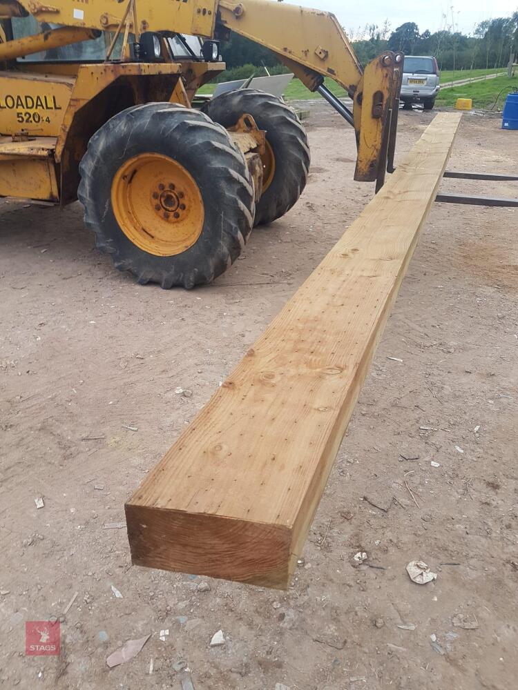 LARGE WOODEN BEAM