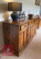 LARGE WOODEN SIDEBOARD - 4