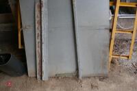 SLIDING METAL BARN DOOR 146CM X 190CM - 2