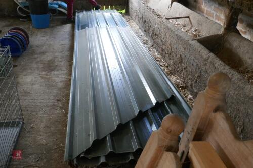 ASSORTMENT OF BOX PROFILE SHEETING