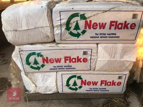 16 BAGS OF WOOD FLAKES