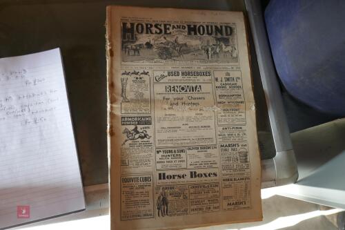 HORSE & HOUND MAGAZINES 1938 TO 1992