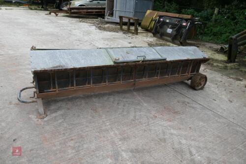 IAE GALVANISED LAMB MOBILE CREEP FEEDER