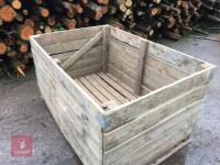 10 POTATO/ LOG STORAGE BOXES - 2