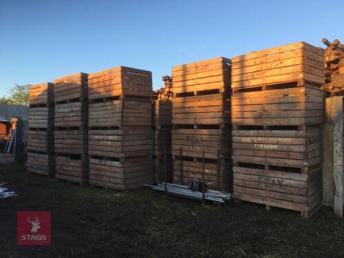 10 POTATO/ LOG STORAGE BOXES