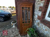 EXTERIOR FRONT DOOR WITH FRAME