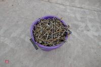 BUCKET OF ROOFING SCREWS - 3