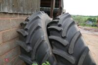 2 580/70 R38 TRACTOR TYRES - 6