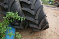 2 580/70 R38 TRACTOR TYRES - 8