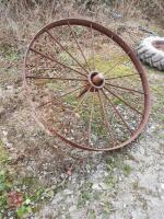 4FT WIDE APPROX CART WHEEL