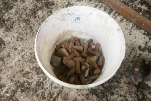 BUCKET OF WELD ON HANGERS