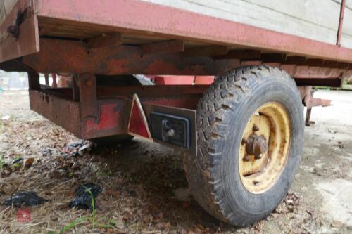 `SINGLE AXLE TIPPING TRAILER