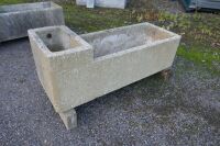 4' LONG CONCRETE WATER TROUGH - 2