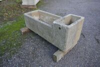 4' LONG CONCRETE WATER TROUGH - 4