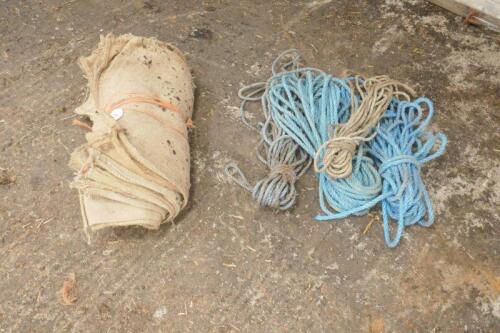 ROPE AND HESSIAN SACKS