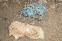 ROPE AND HESSIAN SACKS - 2