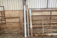 3 ASSORTED GATE POSTS
