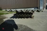 11X SHEETS USED FIBRE CEMENT ROOF SHEETS - 4