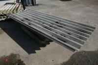 11X SHEETS USED FIBRE CEMENT ROOF SHEETS - 6