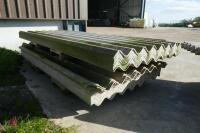 SHEETS OF USED FIBRE CEMENT ROOF SHEETS - 3