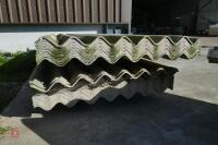 SHEETS OF USED FIBRE CEMENT ROOF SHEETS - 4