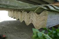 SHEETS OF USED FIBRE CEMENT ROOF SHEETS - 6