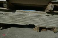 SHEETS OF USED FIBRE CEMENT ROOF SHEETS - 9