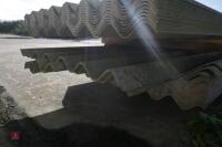 SHEETS OF USED FIBRE CEMENT ROOF SHEETS - 10