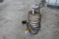 SUBMERSIBLE SEWAGE PUMP - 6