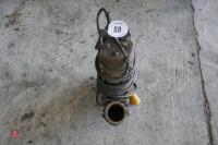 SUBMERSIBLE SEWAGE PUMP - 7