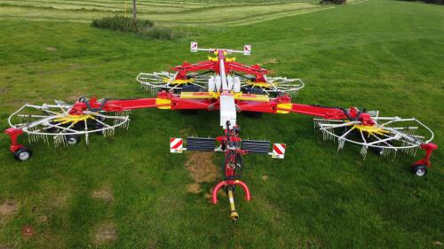 2018 POTTINGER TOP 1252C 4 ROTOR RAKE