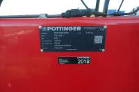 2018 POTTINGER TOP 1252C 4 ROTOR RAKE - 6