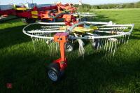 2018 POTTINGER TOP 1252C 4 ROTOR RAKE - 17