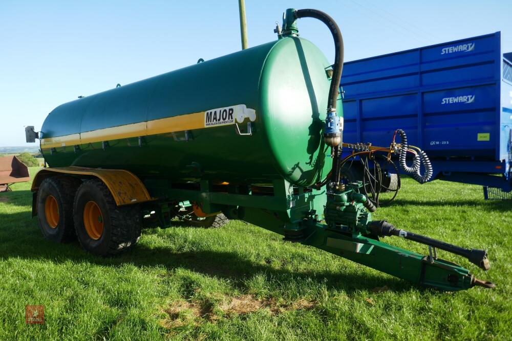 2012 MAJOR 3500 TANDEM AXLE SLURRY TANKER